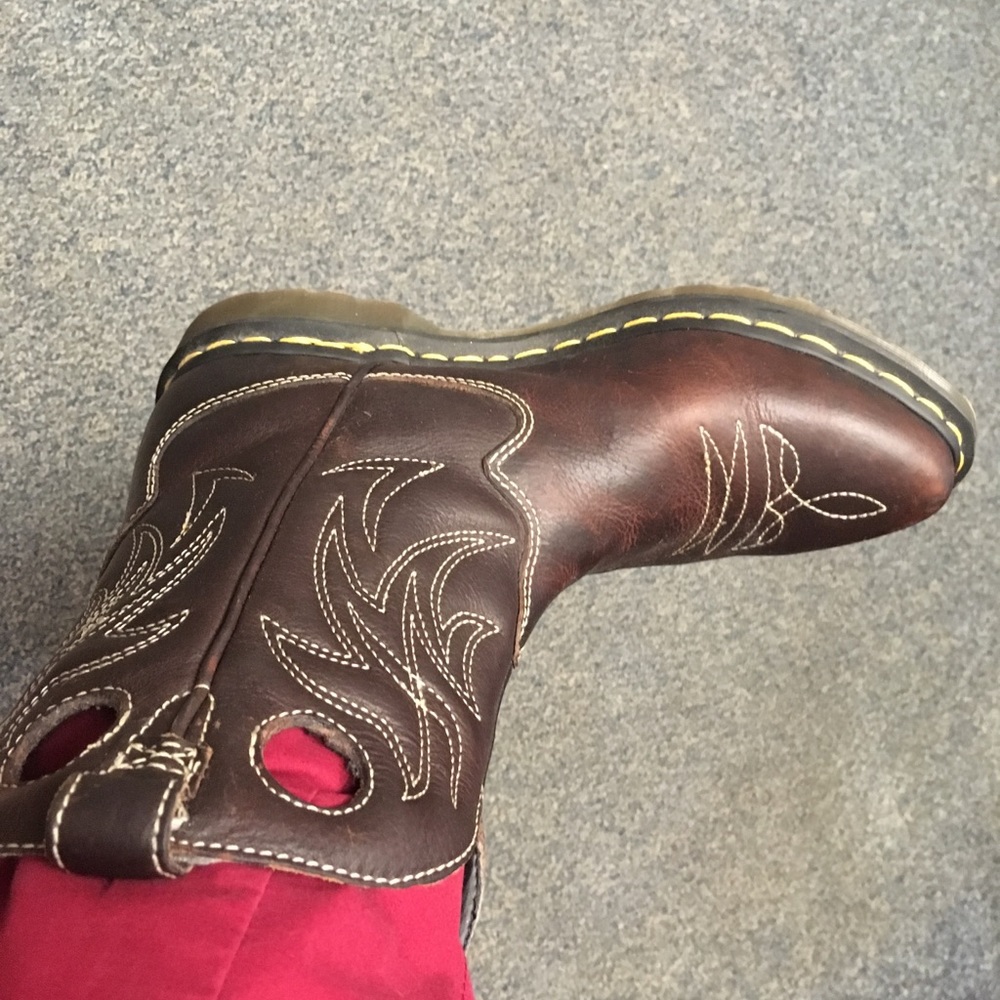 Dr. Martens brown boots